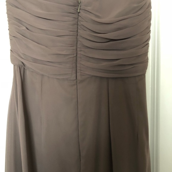Dessy Bridesmaid Style 2905 Mocha - Picture 6 of 8